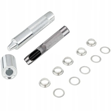 НАБОР ЛЮКСОВ, ДЫРОКОЛОВ, 10ММ, БРЕЗЕНТА, 200 ШТ.