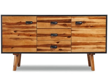 ДЕРЕВЯННЫЙ КОМОД С ЯЩИКАМИ ДЛЯ ГОСТИНОЙ И СПАЛЬНИ