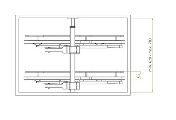 FGV GIRASOLO nerka z dociągiem 400 LEWA