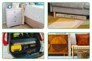 MATA PIANKOWA EDUKACYJNA SKŁADANA DLA DZIECI MISIE CYFERKI 150x200