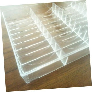 40 прозрачных органайзеров, акриловый органайзер, ящик для хранения, акриловый органайзер Orga