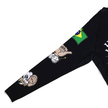 Rashguard z długim rękawem męski Ground Game Oldschool r. XXL