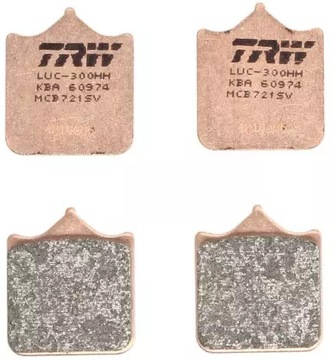 TRW KLOCKI HAMULCOWE MCB721SV