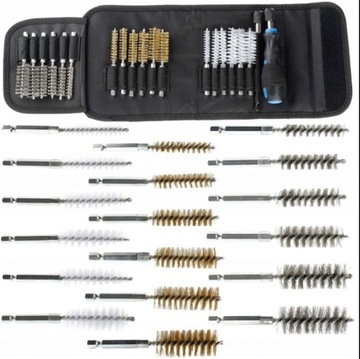 ЩЕТКИ ДЛЯ ЧИСТКИ СЕДЕЛ ИНЖЕКТОРОВ И СВЕЧ НА ЗАПАЛ 20 ШТ.