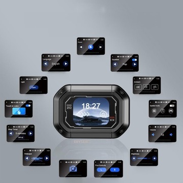 BLUETOOTH SŁUCHAWKI TŁUMACZĄCE 135JĘZYKÓW ETUI ŁADUJĄCE Z EKRANEM DOTYKOWYM