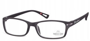 Okulary do Czytania Prostokątne Unisex PLUSY do BLIŻY + GRATISY