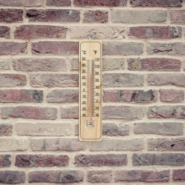 ДЕРЕВЯННЫЙ КОМНАТНЫЙ ТЕРМОМЕТР НАРУЖНЫЙ ВНУТРЕННИЙ