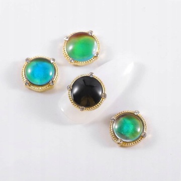 3D-подвески для ногтей с драгоценностями для маникюра, 5 шт.