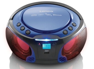 Boombox LENCO SCD-550 Lenco SCD-550 niebieski