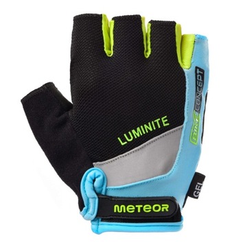 RĘKAWICZKI ROWEROWE NA ROWER KRÓTKIE METEOR GEL GX38 XXL żelowe elastyczne