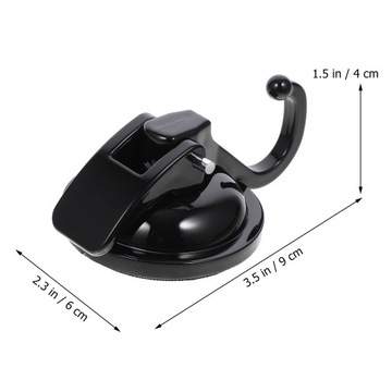 2 szt. Hak z przyssawką wielokrotnego użytku do odsysania próżniowego