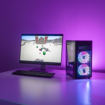 БЫСТРЫЙ ИГРОВОЙ КОМПЬЮТЕР i7 3,8 ГГц GeForce 16 ГБ ОЗУ 512 ГБ SSD Wi-Fi Win10