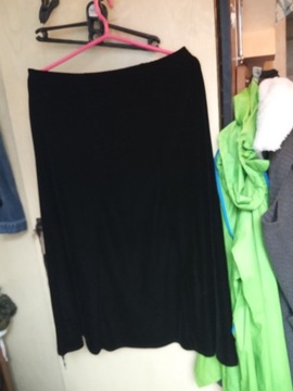 Spódnica welurowa długa m/l