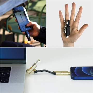 Rolling Square inCharge XL | USB-C — Micro — Кабель Lightning | 6в1 | 100 Вт