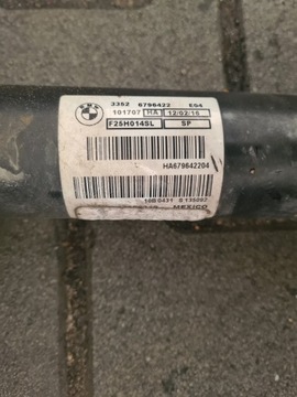 BMW X3 F25 TLUMIČ ZADNÍ 6796422