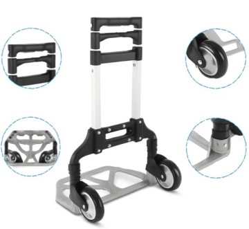 Алюминиевый склад складывания с легким транспортным троллей