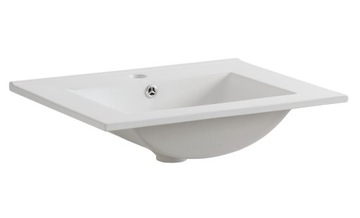 ZESTAW MEBLI ŁAZIENKOWYCH 60 CM SZAFKA NOGI UMYW.