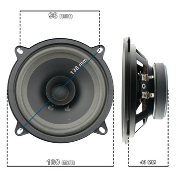 Автомобильные динамики DUAL CONE CL-018130DC ALFA ROMEO GTV FIAT MULTIPLA