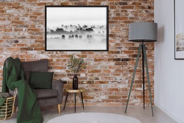 КАРТИНА-ПОСТЕР В РАМКЕ 43х33 см Туман П610