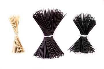 Szpilki bambusowe naturalne - 30cm-3,5mm-100 sztuk