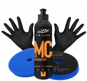 Полировальная паста Zvizzer MC3000 MEDIUM CUT 250мл