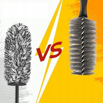 ЩЕТКА ДЛЯ МОЙКИ ОБОДОВ ИЗ МИКРОФИБРЫ, СЕРАЯ, 40 СМ