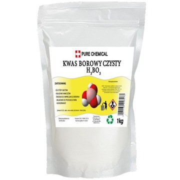 KWAS BOROWY BORNY PROSZEK DO BUTÓW STÓP CZYSTY 1KG