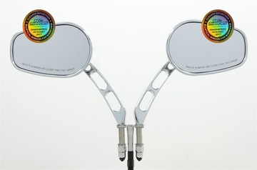 lusterka do Harley Touring 82-22 chrom eliptyczne
