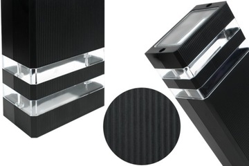 4x ВОДОНЕПРОНИЦАЕМЫЙ ДВОЙНОЙ СВЕТОДИОДНЫЙ НАРУЖНЫЙ ФОНАРЬ ДЛЯ ФАСАДА ЗДАНИЯ