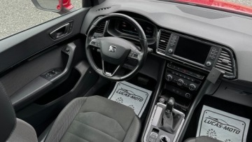 Seat Ateca SUV 1.6 TDI Ecomotive 115KM 2019 Seat Ateca Automat, wersja Xcellence, Bezwypadkowa GWARANCJA 1.6 116KM, zdjęcie 25