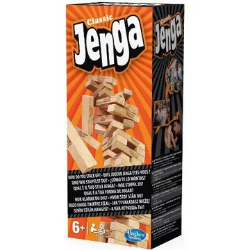 JENGA CLASSIC oryginalna gra imprezowa Hasbro