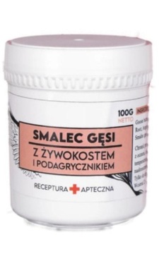 Smalec gęsi z żywokostem i podagrycznikiem 100g