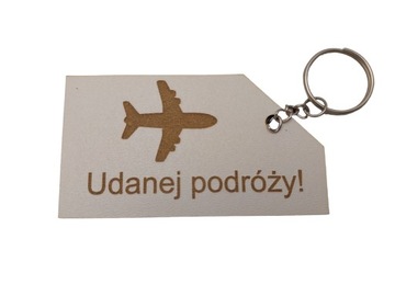 IDENTYFIKATOR NA WALIZKĘ ZAWIESZKA SKOS BIAŁY