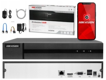 Комплект IP-КАМЕРЫ Hikvision 2x IPCAM-T4 ЧЕРНЫЙ 4Mpx