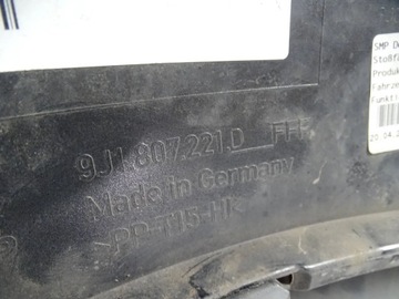 NÁRAZNÍK PŘEDNÍ PORSCHE TAYCAN 9J1 9J1807221D