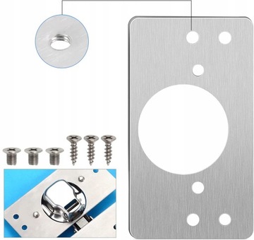 РЕМОНТНАЯ НАКЛАДКА ПЕТЛИ ДЛЯ РЕМОНТА ШКАФА 8x