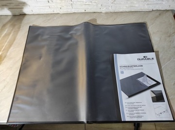 Podkład na biurko czarny 650x500 mm 729301 Durable