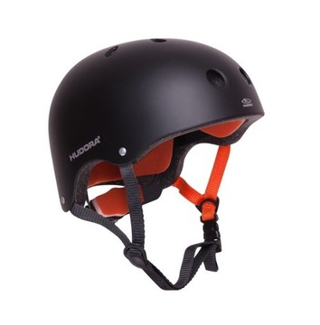 Kask Deskorolkowy Rowerowy na Skuter HUDORA L 56-60 cm