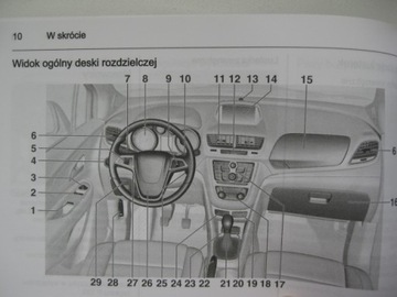 OPEL MOKKA I 2012-2016 Руководство пользователя на польском языке + аудионавигационная книга