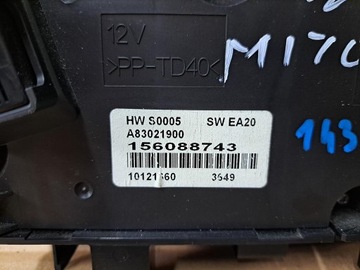 PANEL ŘÍZENÍ VENTILACE KLIMATIZACE ALFA ROMEO MITO 156088743