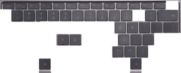 IN140 Klawisz przycisk do klawiatury Huawei Matebook X WT-W09 WT-W19