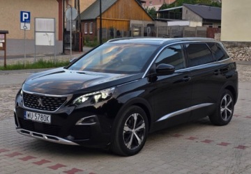 Peugeot 5008 II Crossover 2.0 BlueHDI 180KM 2020 Peugeot 5008 GT Line7 osobowySalon PLPanoramaMasazePo serwisieGwarancja 12, zdjęcie 1