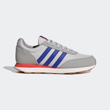 BUTY MĘSKIE ADIDAS SPORTOWE RUN 60S SZARE WYGODNE ORYGINALNE r. 43 1/3