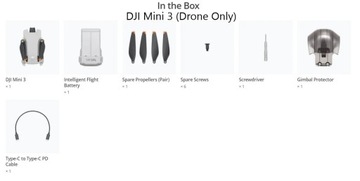 Дрон DJI Mini 3 для трансляции 38 мин Максимальное время полета Видео 4K HDR