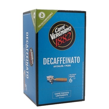 Vergnano Decaffeinato - saszetki ESE 18 szt.