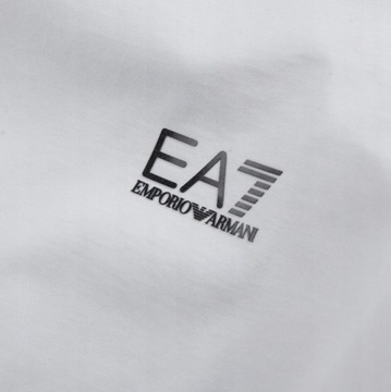 EA7 T-Shirt Core Identity Rozmiar S Biały - 8NPT51PJM9Z-1100