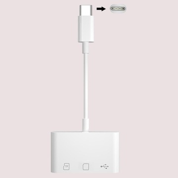 Przenośny czytnik kart TF USB C 3 w 1 ABS