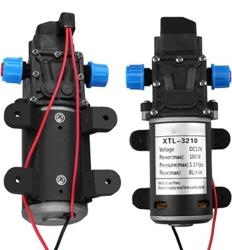 Мембранный водяной насос высокого давления Ejoyous DC 12V для прицепа для яхты