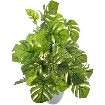 МОНСТЕРА ИСКУССТВЕННОЕ РАСТЕНИЕ В ЦВЕТАХ В ЦВЕТАХ ЛИСТЬЯ 30