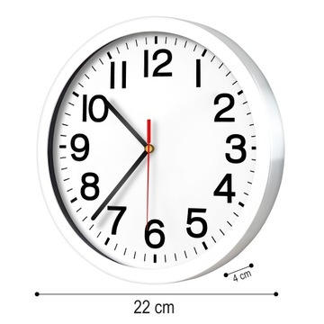 КЛАССИЧЕСКИЕ КВАРЦЕВЫЕ НАСТЕННЫЕ ЧАСЫ, ТИХИЕ И ЧИТАЕМЫЕ